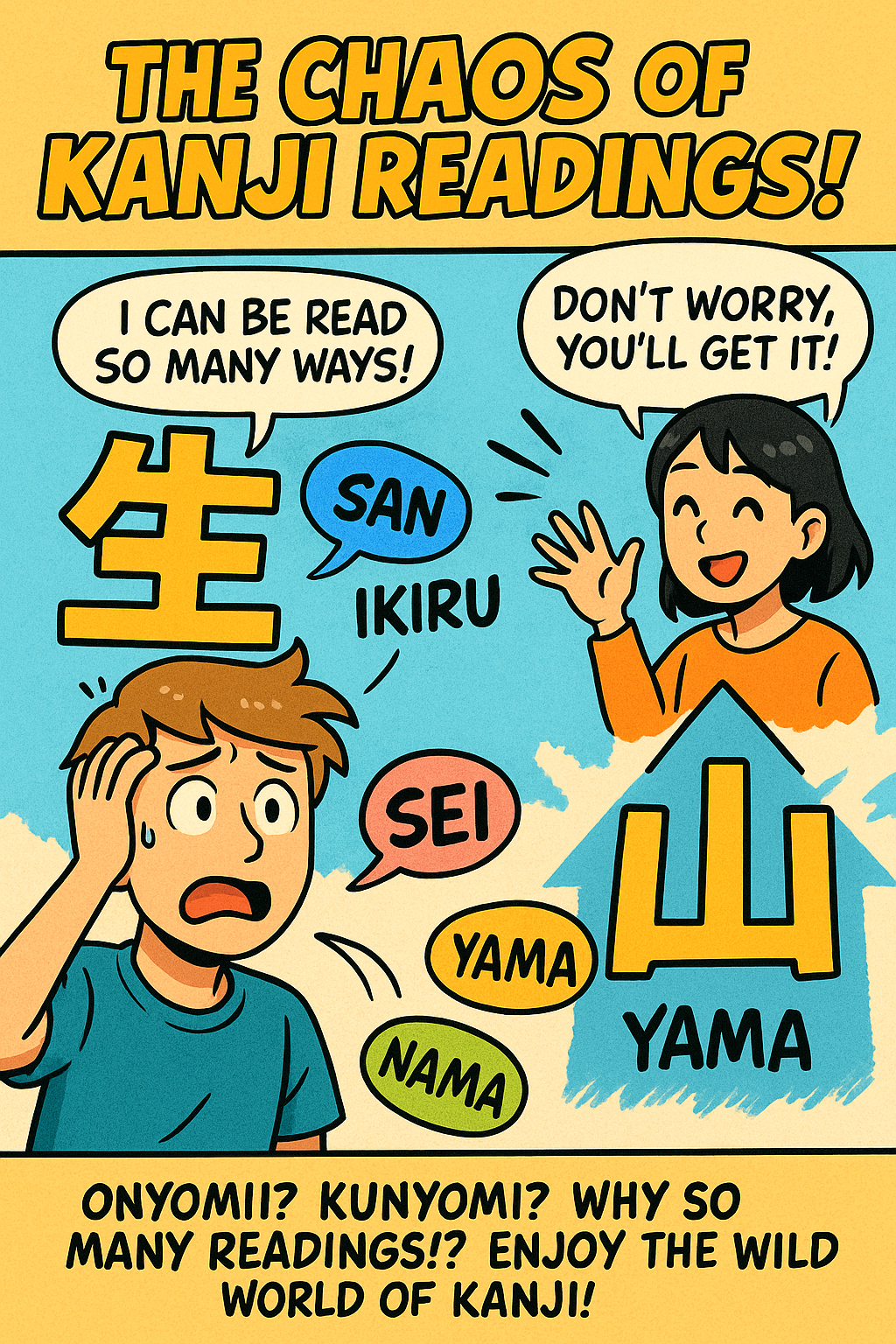 Onyomi and Kunyomi Readings