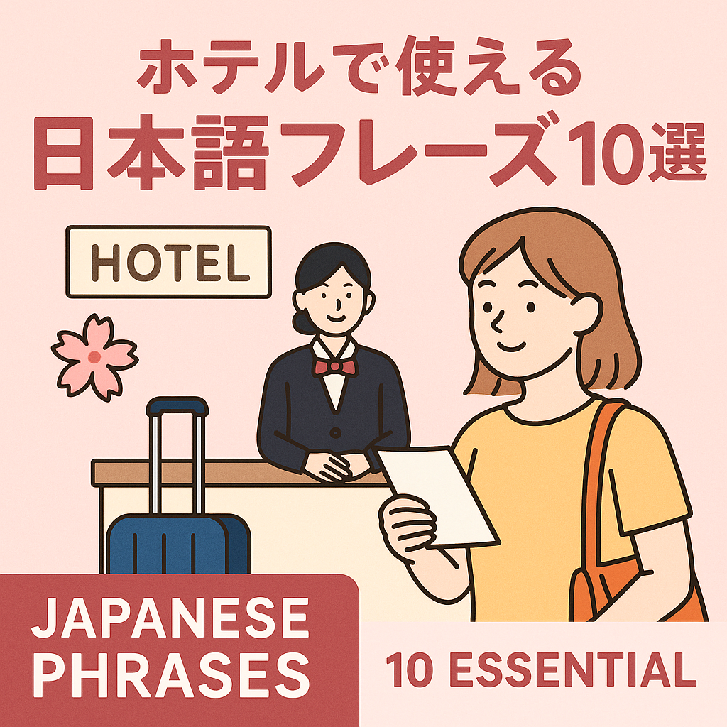 10 Essential Japanese Phrases for Hotels