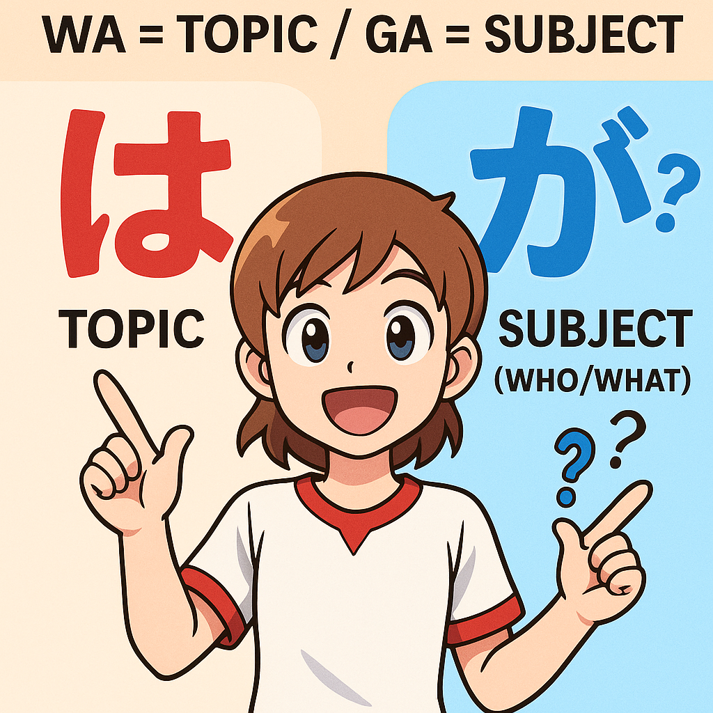 Question & answer with が