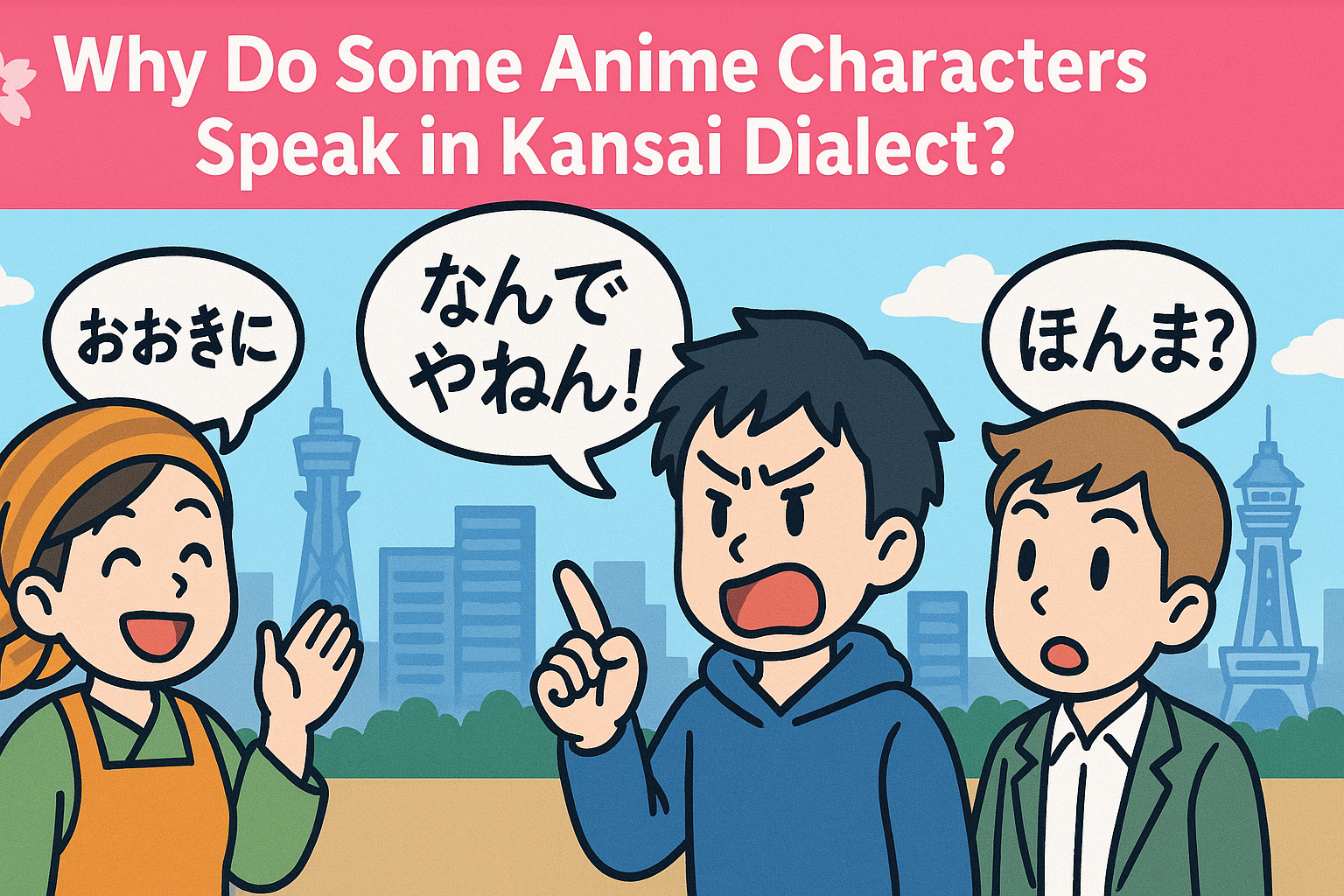 Kansai Dialect in Anime